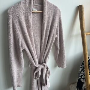 Cozy pink robe